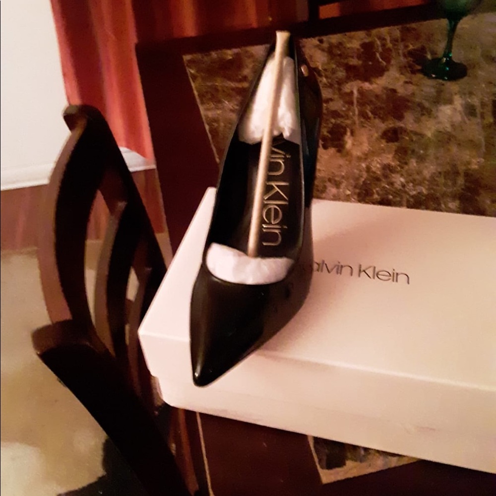 Calvin Klein pointed toe heels